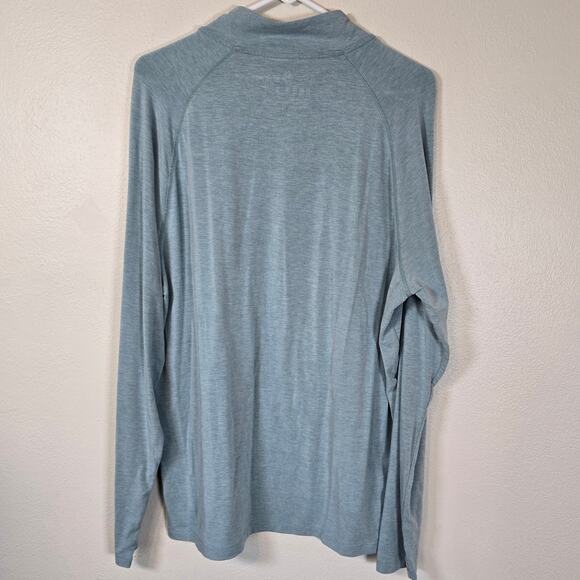 Free Fly Performance Pullover Men's XL Bamboo Blend Quarter Zip Casual Comfort - Picture 2 of 7
